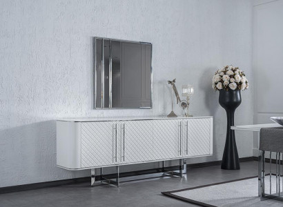 Luxury sideboard with mirror dining room furniture modern design furniture